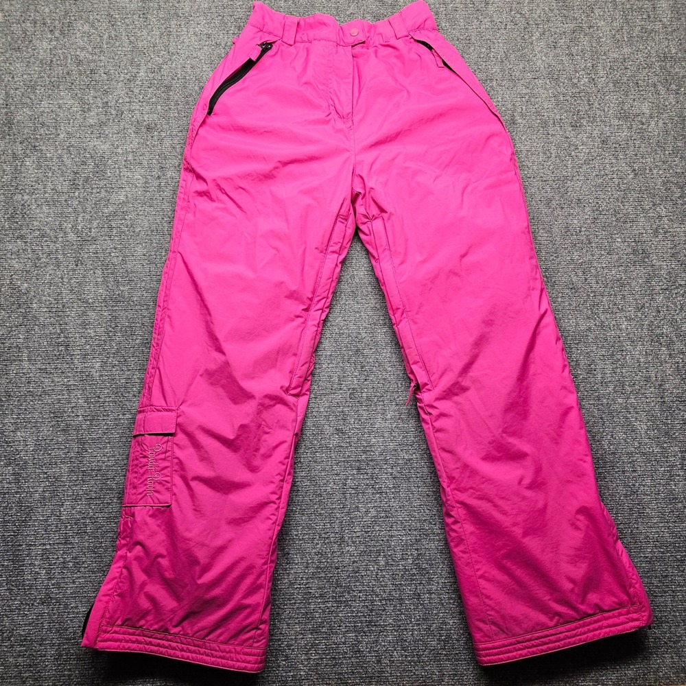Powder Room Lil Chicks Core Pink Snow Pants Insulated Ski Snowboard XL/TG